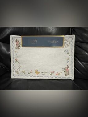 Easter Lillian August Easter Cross Stitch Placemats, Set of 4 - Easter Placemats